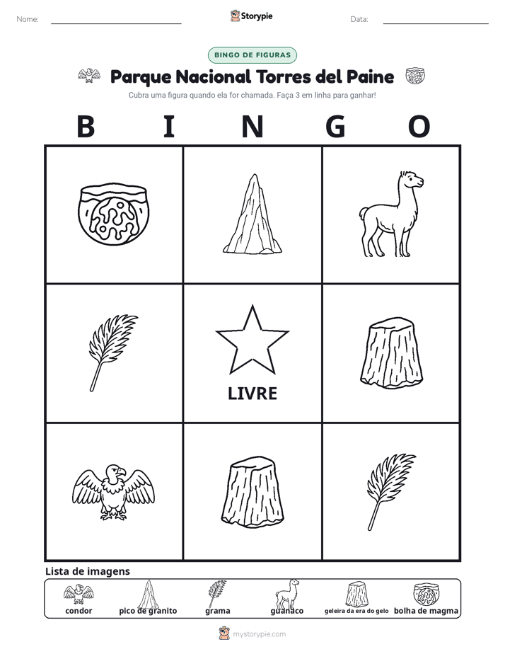 Bingo de Imagens