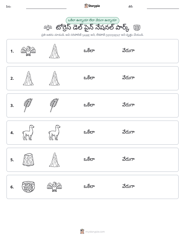అదే లేదా వేరే