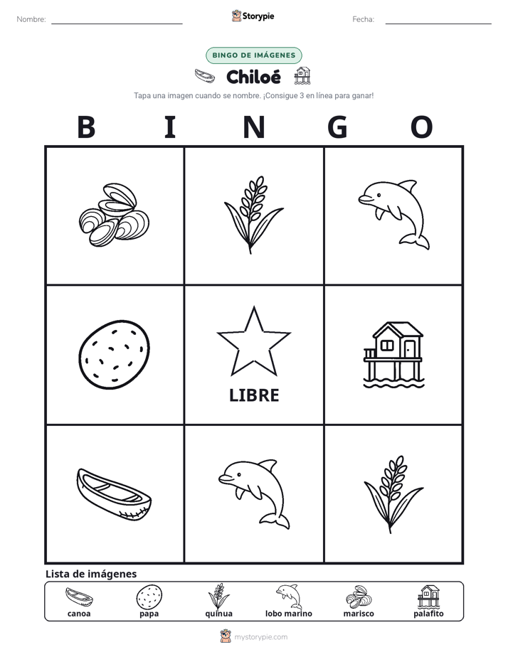 Bingo de Imágenes