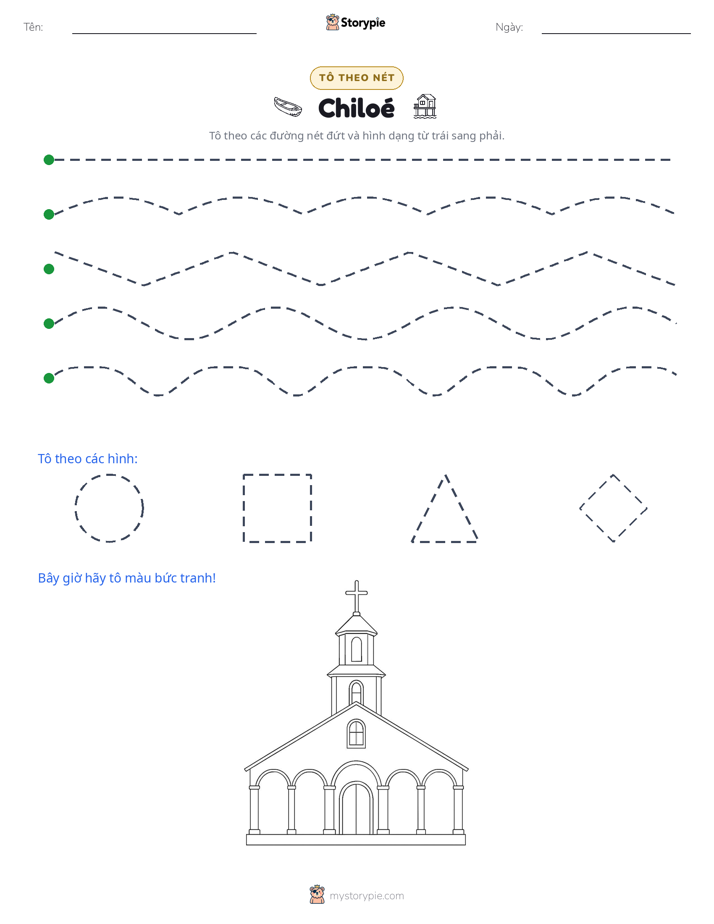 Vẽ Theo Đường