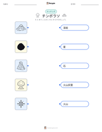 チンボラソ の印刷可能ワークシートプレビュー