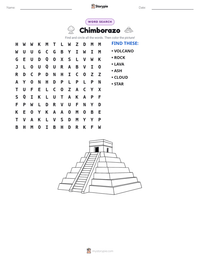 Chimborazo printable worksheet preview