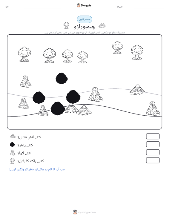 گنتی کا منظر