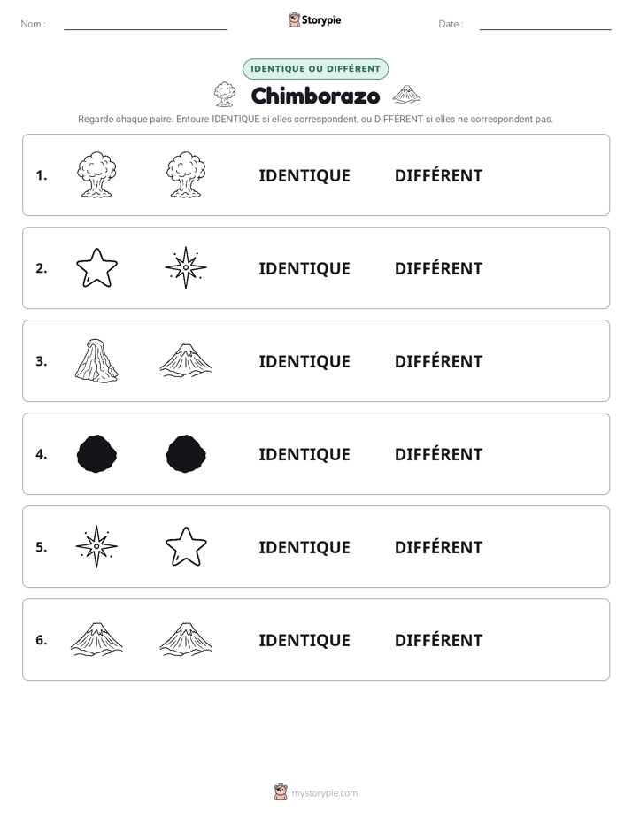 Identique ou Différent