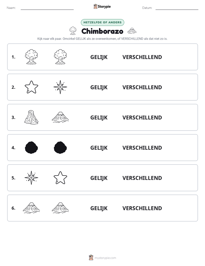 Zelfde of Verschillend