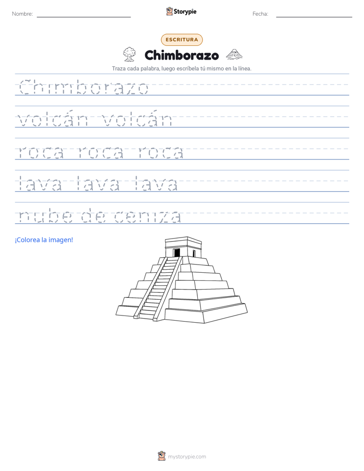 Práctica de Escritura