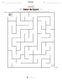 Anteprima della scheda stampabile di Salar de Uyuni