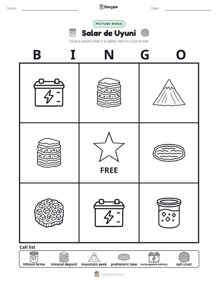 Picture Bingo