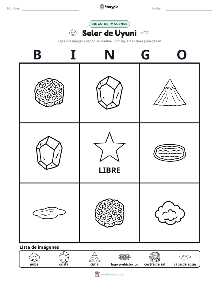 Bingo de Imágenes