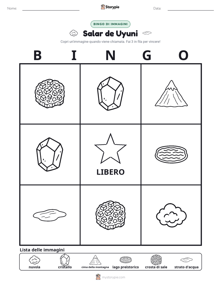 Bingo delle Immagini