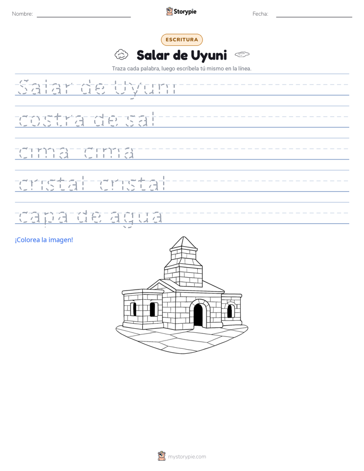 Práctica de Escritura