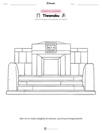 Anteprima della scheda stampabile di Tiwanaku