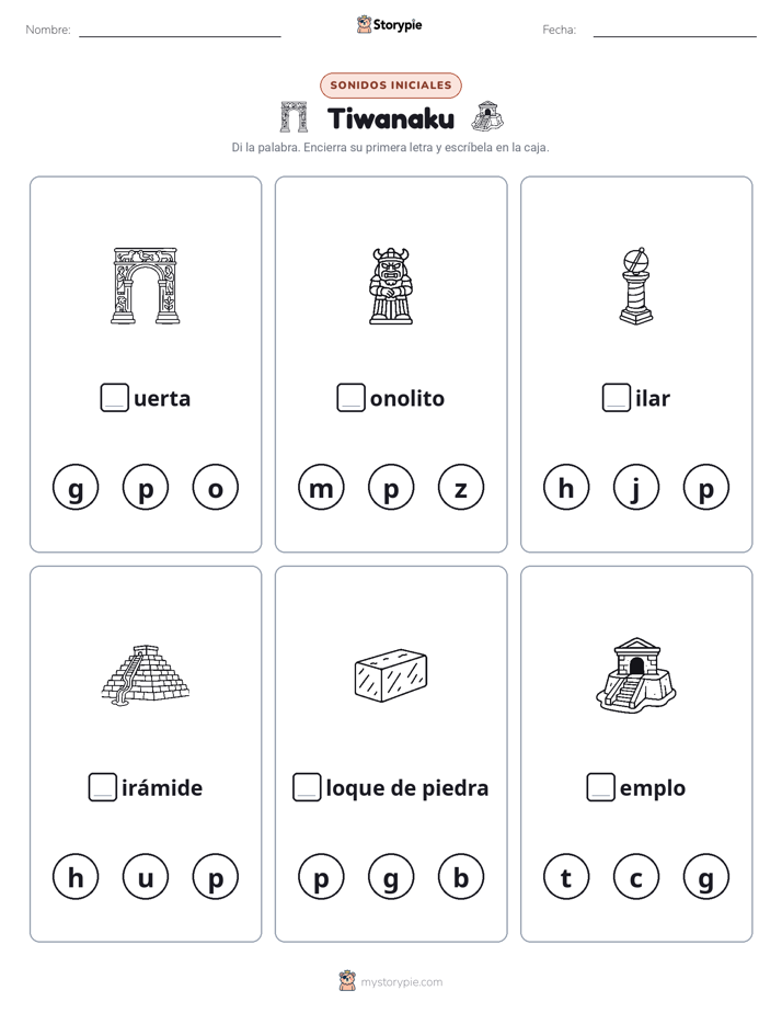 Sonidos Iniciales