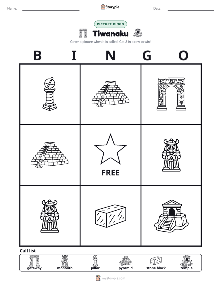 Picture Bingo