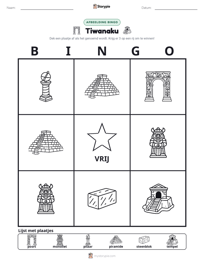 Afbeelding Bingo