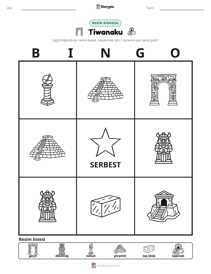 Resim Bingo