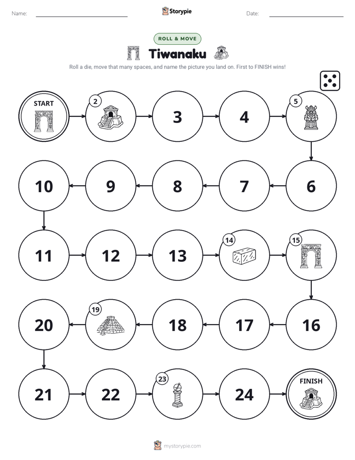 Roll & Move Game