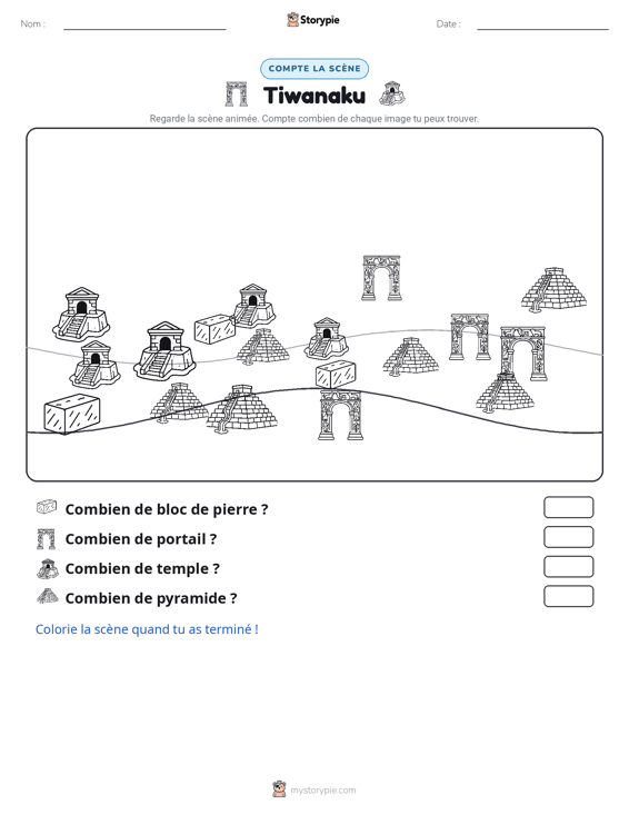 Scène de Comptage