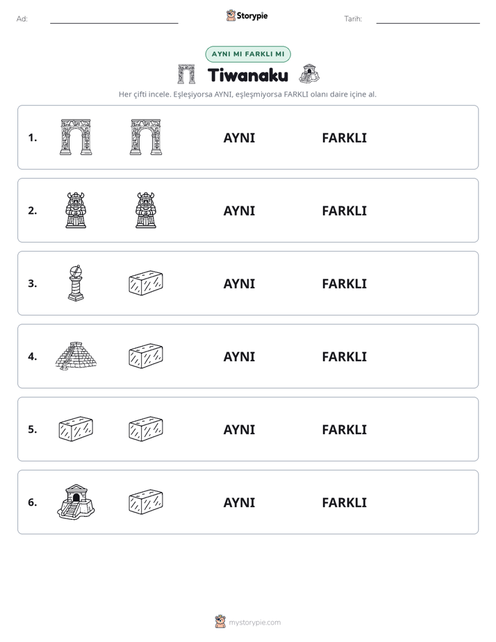 Aynı mı Farklı mı