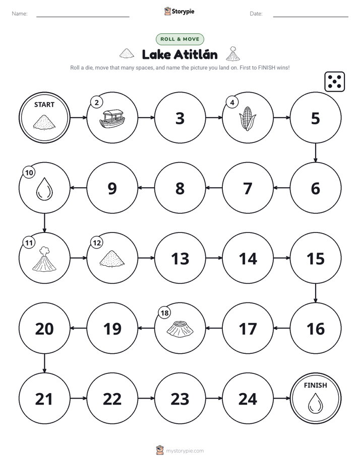Roll & Move Game