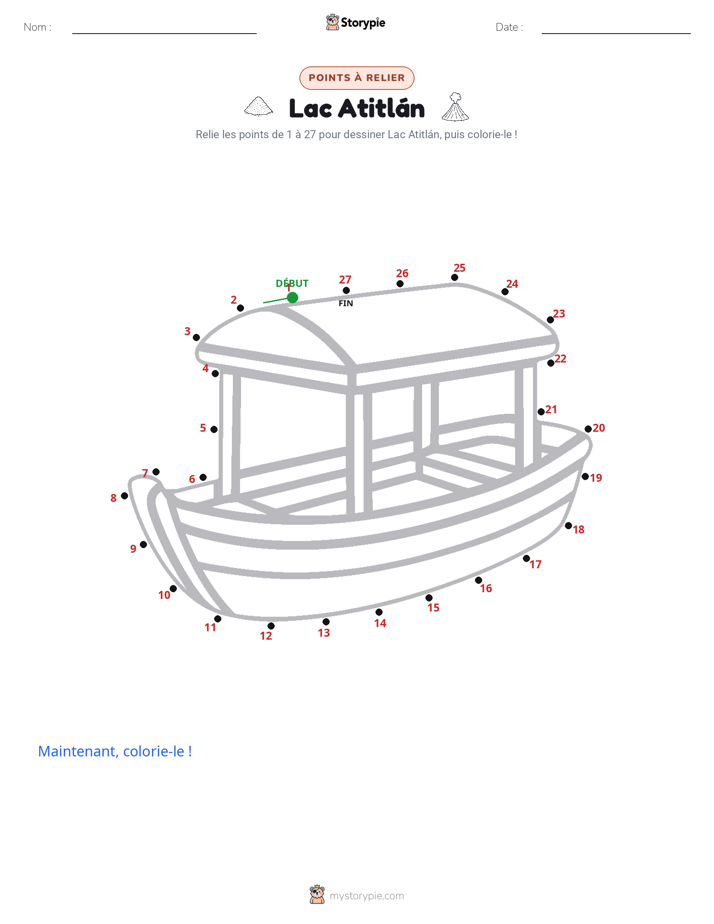 Relie les points