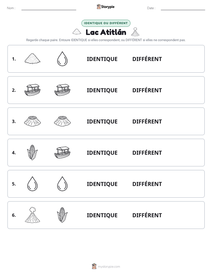 Identique ou Différent