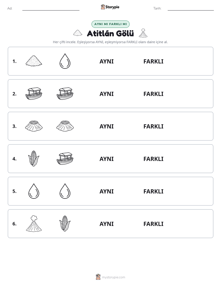 Aynı mı Farklı mı