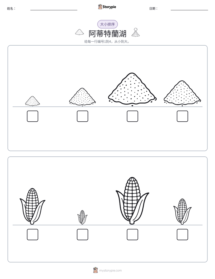 大小排序
