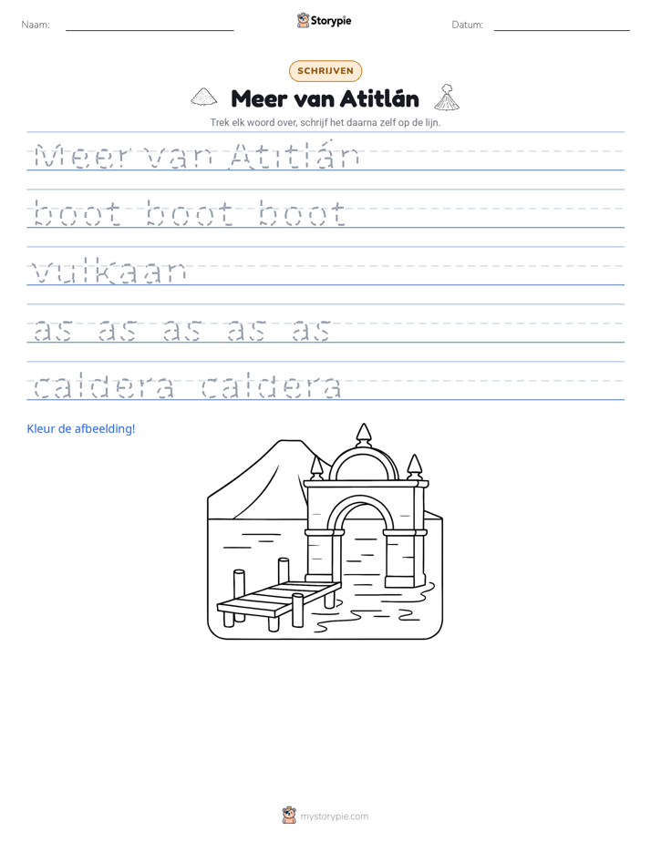 Schrijf Oefening