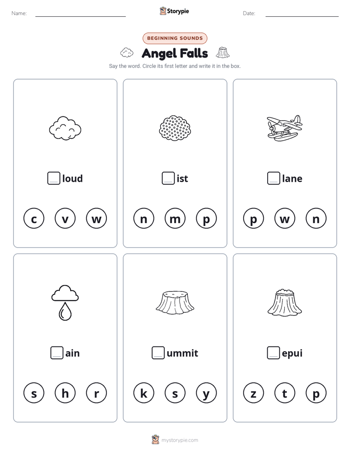 Beginning Sounds