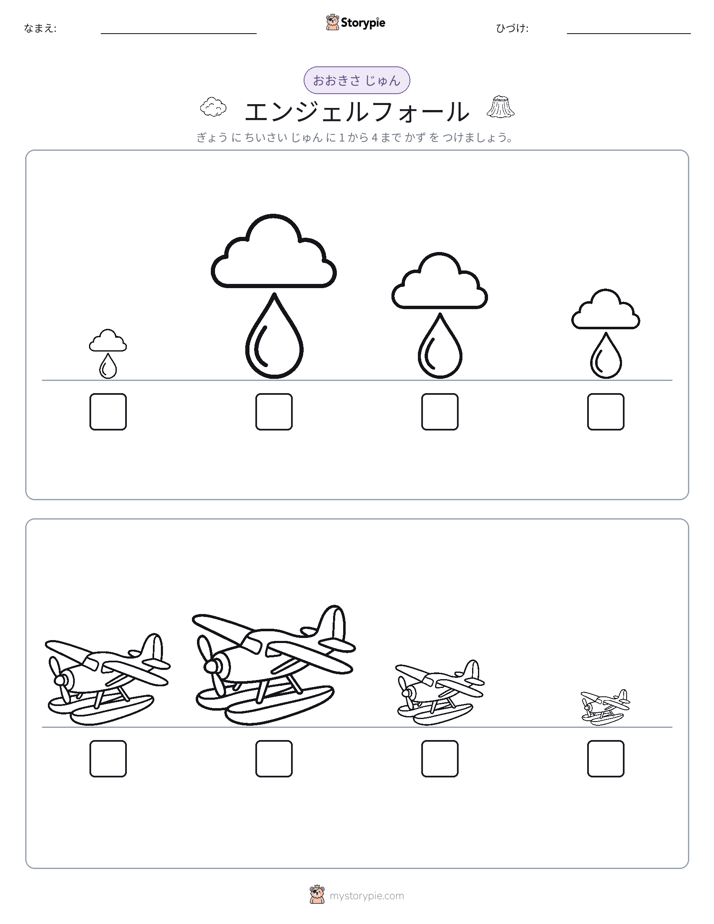 サイズ順