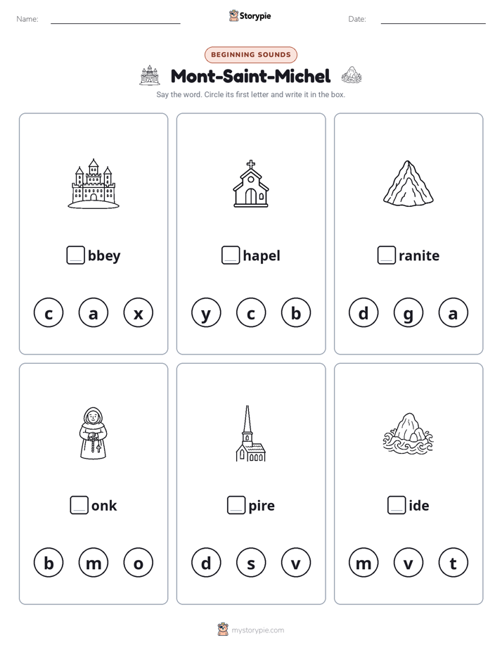 Beginning Sounds
