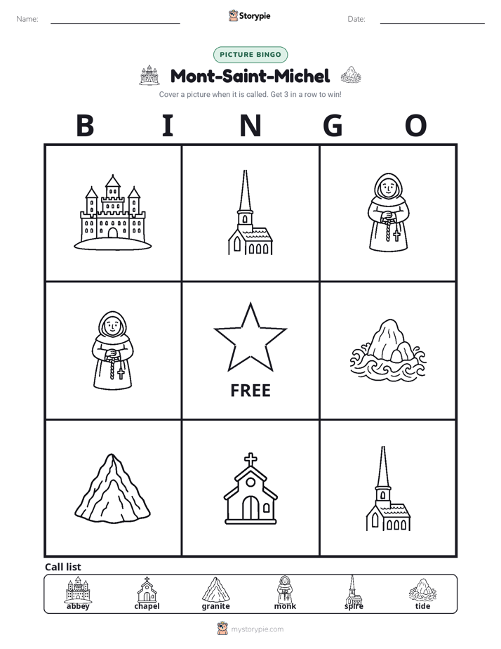 Picture Bingo
