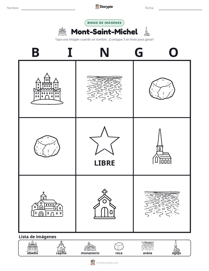 Bingo de Imágenes
