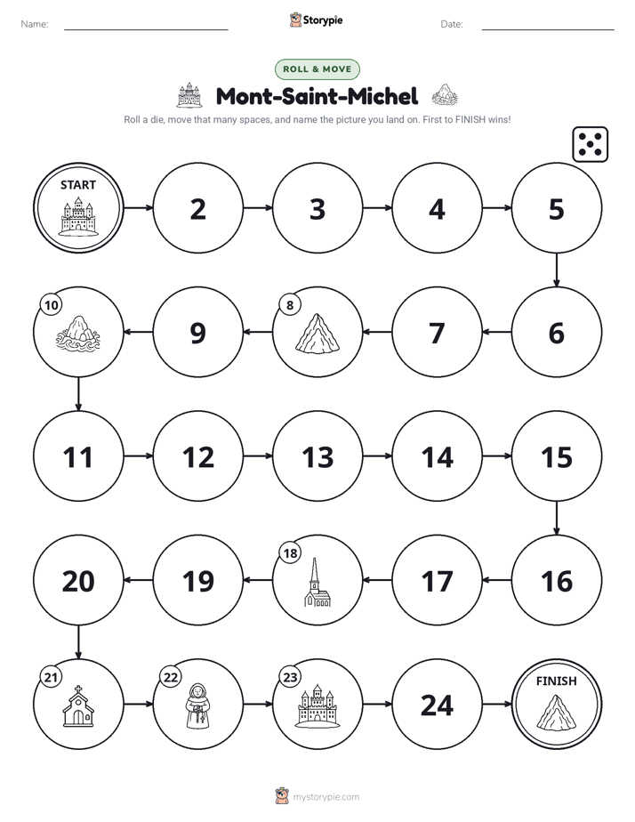 Roll & Move Game