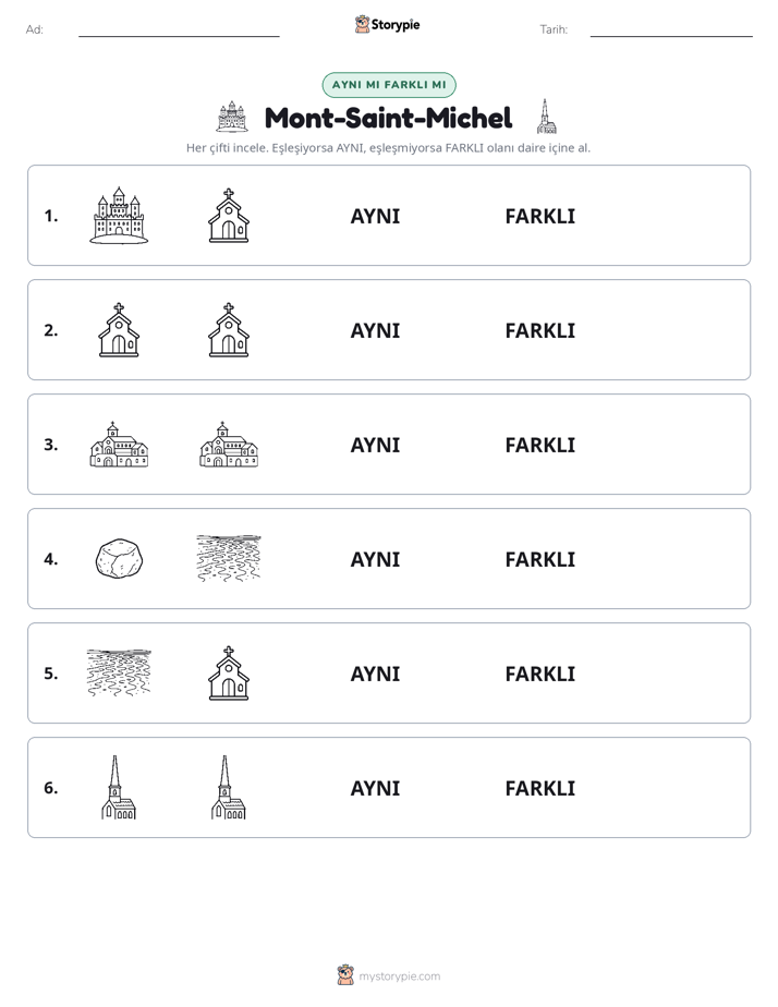 Aynı mı Farklı mı