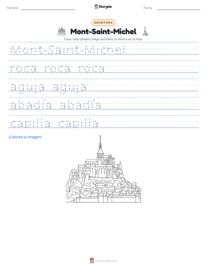 Práctica de Escritura