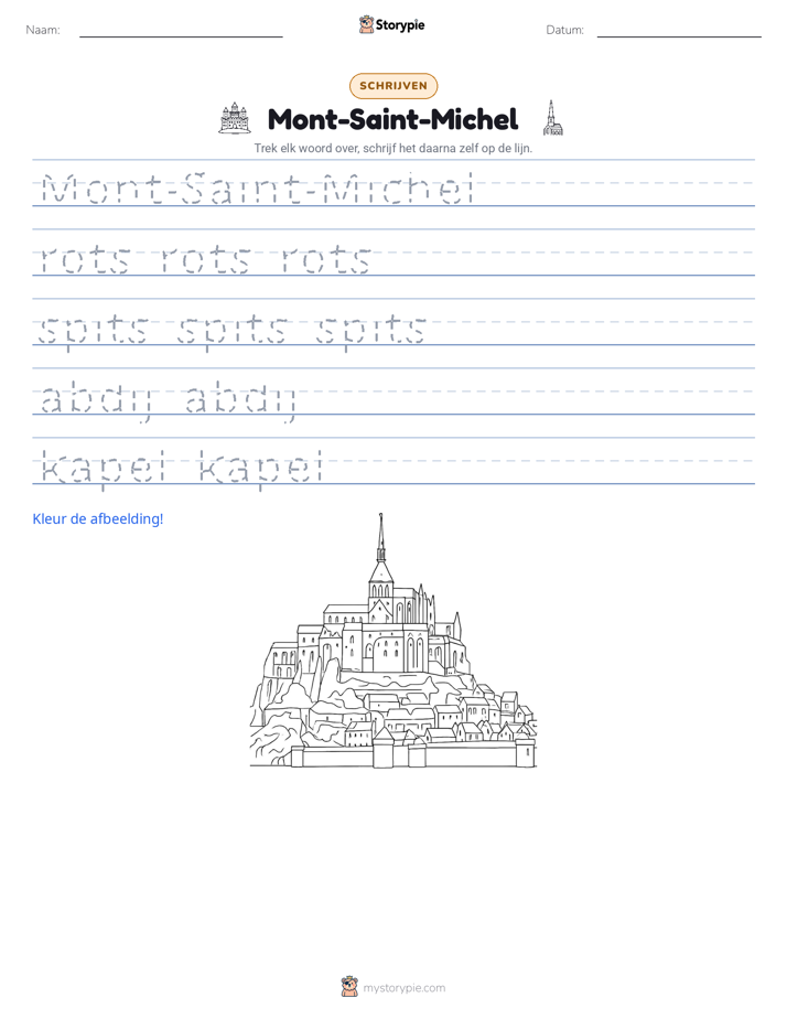 Schrijf Oefening