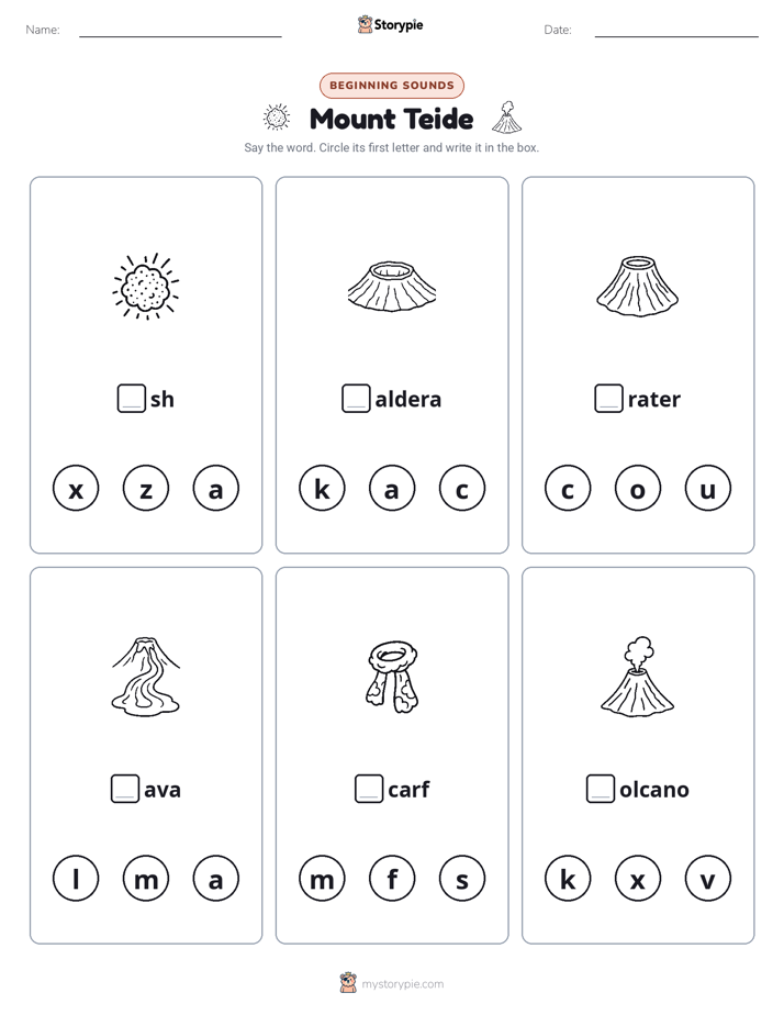 Beginning Sounds
