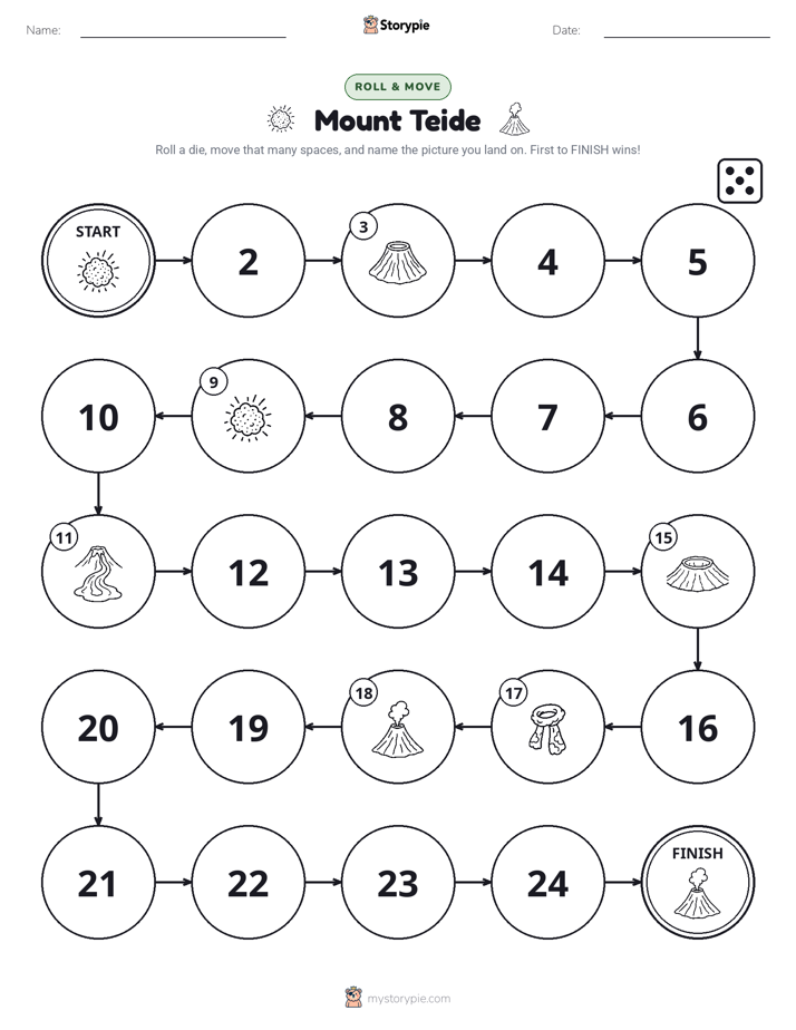 Roll & Move Game