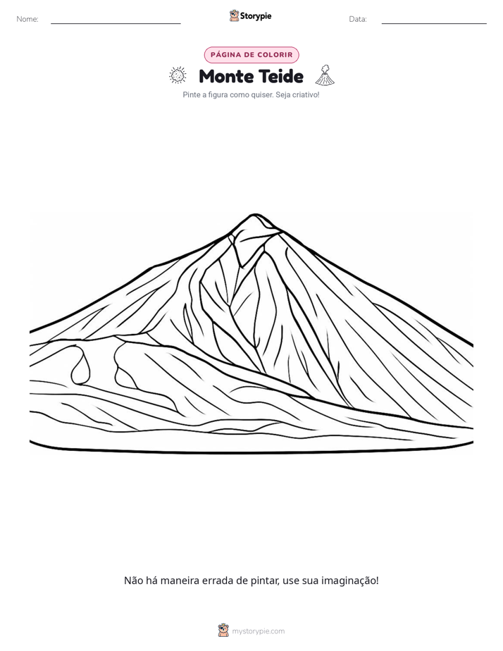 Página para colorir
