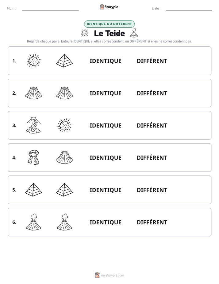 Identique ou Différent