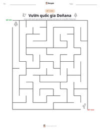 Xem trước tài liệu in sẵn Vườn quốc gia Doñana