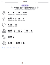 Xem trước tài liệu in sẵn Vườn quốc gia Doñana