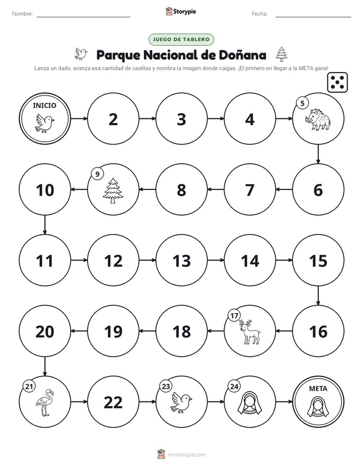 Juego de Rueda y Avanza