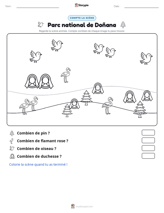 Scène de Comptage
