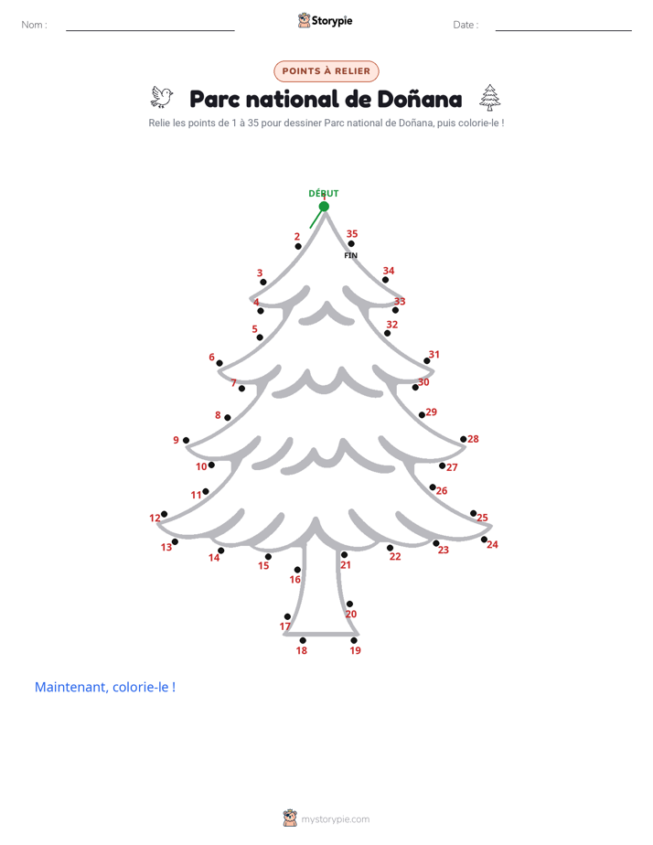 Relie les points