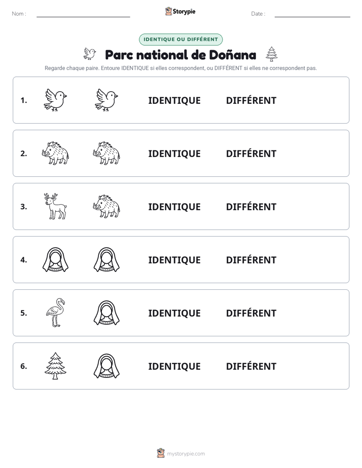 Identique ou Différent