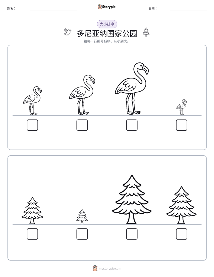大小排序
