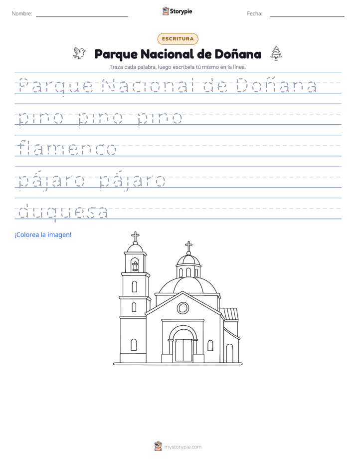 Práctica de Escritura